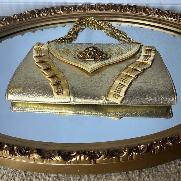 Vintage Gold Purse - Picture 3 of 6